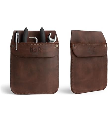 Bon by Heritage Leather 408X Single Pocket Box Shaped Fiber